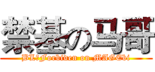 禁基の马哥 (BL♂Forbiden on MAGEbi)