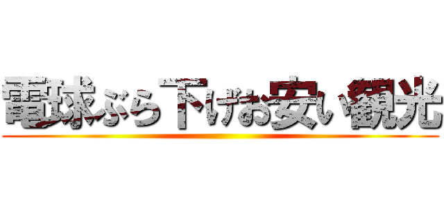 電球ぶら下げお安い観光 ()