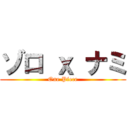 ゾロ ｘ ナミ (One Piece)