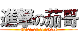 進撃の茄哥 (attack on tomatoes)
