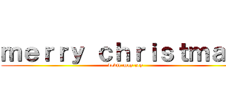 ｍｅｒｒｙ ｃｈｒｉｓｔｍａｓ  (devil may cry )