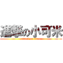 進撃の小可米 (attack on titan)