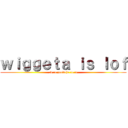 ｗｉｇｇｅｔａ ｉｓ ｌｏｆ (:v :v pendejo :v :v)