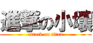 進撃の小壞 (attack on titan)