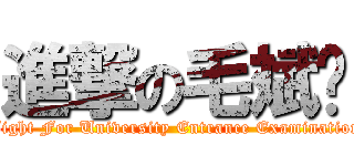 進撃の毛斌贝 (Fight For University Entrance Examination)