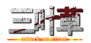三叶草 (attack on titan)