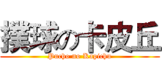 撲球の卡皮丘 (Pucho no Kapichu)