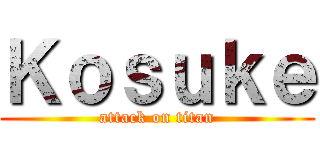 Ｋｏｓｕｋｅ (attack on titan)