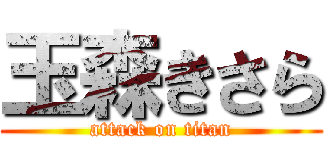 玉森きさら (attack on titan)