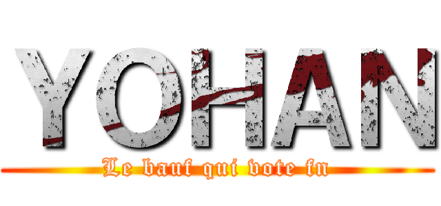 ＹＯＨＡＮ (Le bauf qui vote fn)