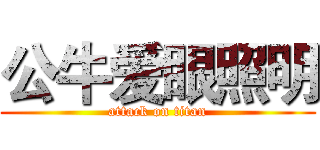 公牛爱眼照明 (attack on titan)