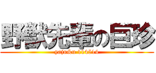 野獣先輩の巨珍 (yaju&u 114514)