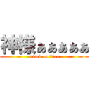 神様ぁぁぁぁぁ (attack on titan)