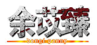 余苡臻 (dongi panny)