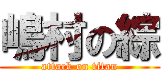 嶋村の綜 (attack on titan)