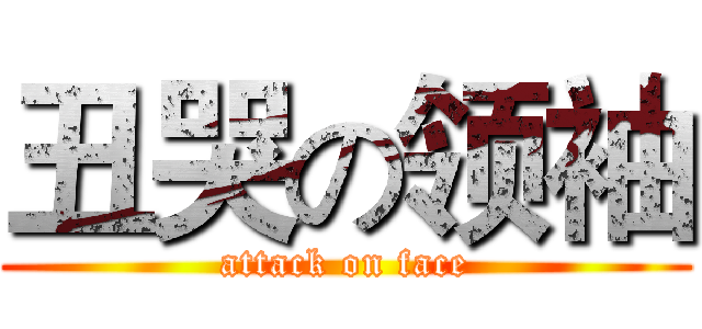 丑哭の领袖 (attack on face)