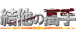 結他の高手 (god hand of the guitarist)
