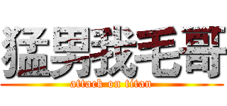 猛男我毛哥 (attack on titan)