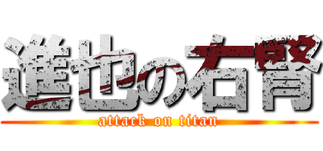 進也の右腎 (attack on titan)