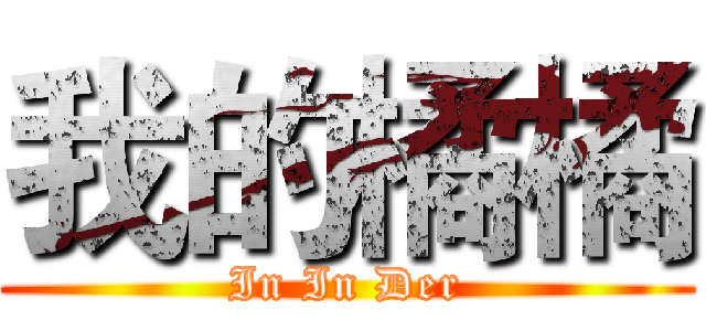 我的橘橘 (In In Der)