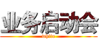 业务启动会 (white)