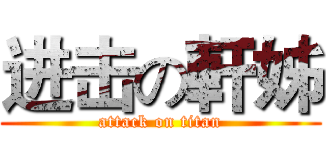 进击の軒姊 (attack on titan)