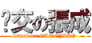 刚交の張成 (attack on GANGJIAO)