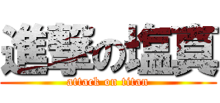 進撃の塩真 (attack on titan)