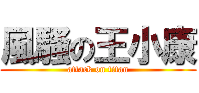 風騷の王小康 (attack on titan)