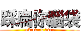 踩扁你腦袋 (attack on titan)