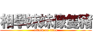 相學妹妹像隻豬 (attack on titan)