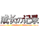 成长の记录 (attack on titan)