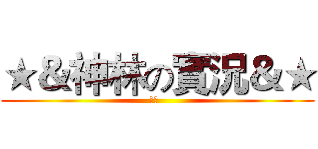 ★＆神林の實況＆★ (神林  )