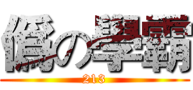 僞の學霸 (213)