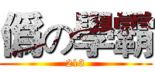 僞の學霸 (213)