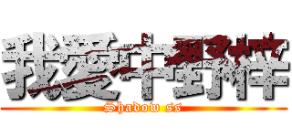 我愛中野梓 (Shadow ss)