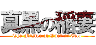 真黒の稲妻 (The Master of Oder in 3blo)