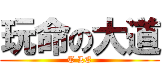 玩命の大道 (T LE)