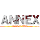 ＡＮＮＥＸ (attack on titan)