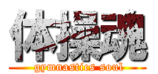 体操魂 ( gymnastics soul)