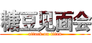 糖豆见面会 (attack on titan)