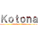 Ｋｏｔｏｎａ (attack on titan)