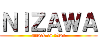 ＮＩＺＡＷＡ (attack on titan)