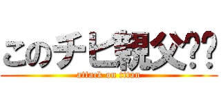 このチビ親父‼︎ (attack on titan)