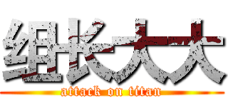 组长大大 (attack on titan)