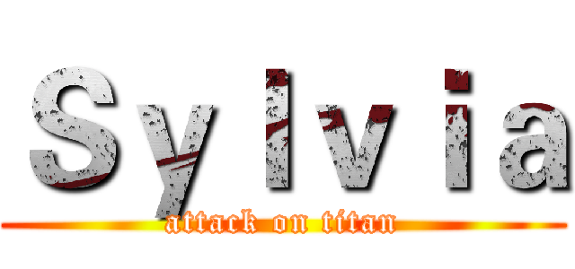 Ｓｙｌｖｉａ (attack on titan)