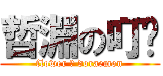 哲淵の叮噹 (flower の doraemon)