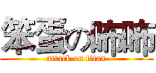 笨蛋の咘咘 (attack on titan)