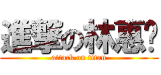 進撃の林惠姍 (attack on titan)