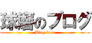 球磨のブログ (Blog bear)